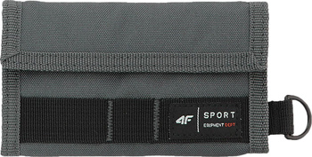 Portfel 4F U005 szary 4FAW23AWALU005 25S