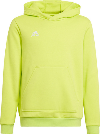 Bluza dla dzieci adidas Entrada 22 Hoody limonkowa HC5069