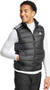 Kamizelka męska adidas Essentials 3-Stripes Light Down czarna HZ5728