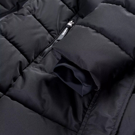 Damski płaszcz pikowany zimowy z kapturem Iguana Manka W rozmiar XL