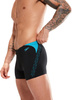 Męskie kąpielówki Speedo Hyperboom Spl Asht Am black/bolt rozmiar 40