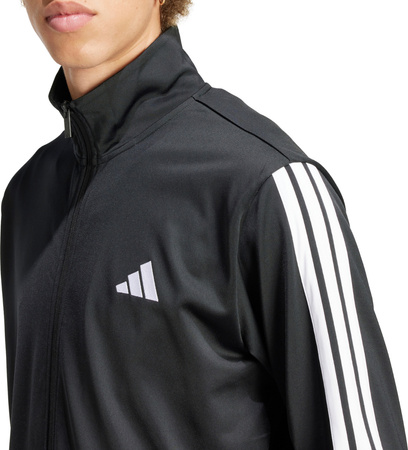Dres męski adidas Sportswear Basic 3-Stripes Tricot czarny JI8858