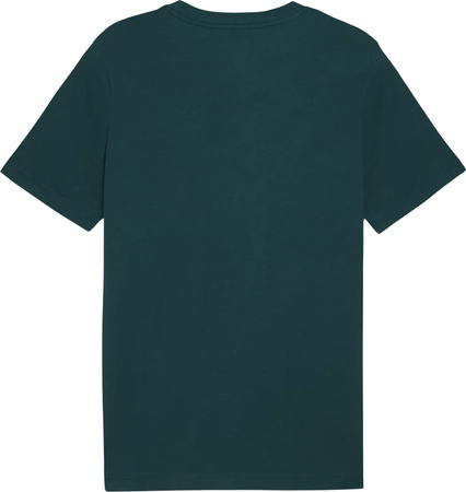 Koszulka męska Puma Ess 2 Color Small No. 1 Logo Tee morska zieleń 684717 75