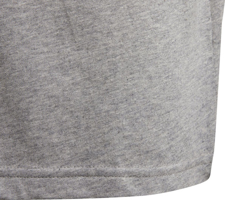Koszulka dla dzieci adidas Essentials 3-Stripes Cotton Tee szara IB1669