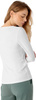 Koszulka damska Longsleeve 4F biała NOSH4 TSDL350 10S