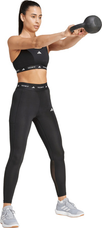 Legginsy damskie adidas Techfit Stash Pocket Full-Length czarne IT2282