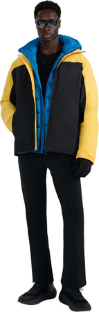 Kurtka trekkingowa męska 4F M1010 żółto-czarna 4FWAW25TTJAM1010 71S