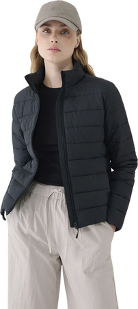 Kurtka damska puchowa 4F F533 czarna 4FWSS25TDJAF533 20S