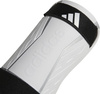 Ochraniacze piłkarskie na golenie piszczele nagolenniki Adidas Tiro Training SG biało-czarne HN5605