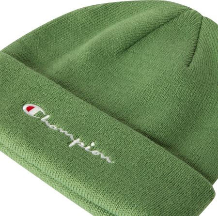 Czapka dla dzieci Champion Beanie Cap zielona 806070 GS149