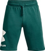 Spodenki męskie Under Armour Rival FLC Big Logo Shorts zielone 1357118 722