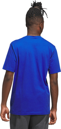 Koszulka męska adidas Varsity Crest niebieska JN2515