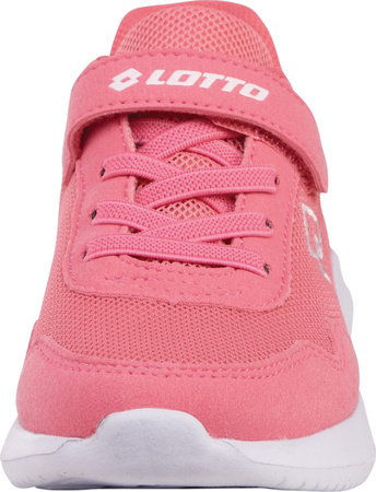 Buty dla dzieci Lotto Connect K różowo-białe 2600000K 4310