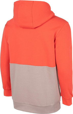 Bluza męska 4F pomarańczowo-beżowa H4Z22 BLM027 70N