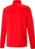 Bluza męska Puma teamRISE 1 4 Zip Top czerwona 657394 01