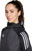 Bluza damska adidas Tiro 24 Competition Winterized czarno-szara IM9967