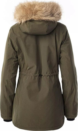 Damska kurtka wodoodporna parka z kapturem ocieplana Iguana Nermin W rozmiar S