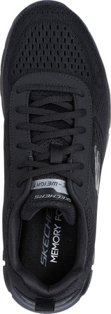 Buty męskie Skechers Track-Leshur czarne 232758 BBK