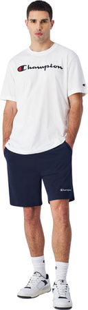 Koszulka męska Champion SS Tee biała 220256 WW001