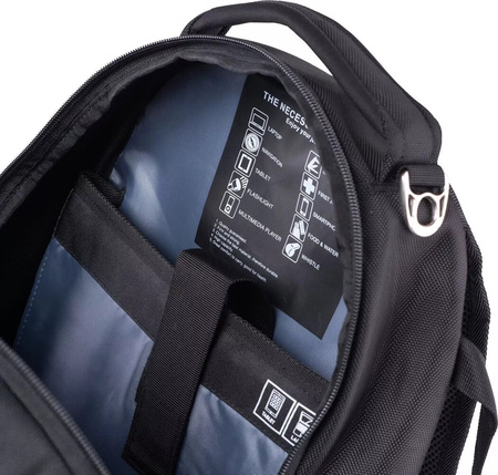 Plecak sportowy miejski szkolny sportowy Hi-Tec Rals 24 l czarny