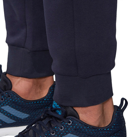 Spodnie męskie adidas Essentials Plain Tapered Pant FL granatowe DU0376