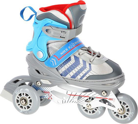 Łyżworolki rolki wrotki łyżwy hokejowe 4w1 Nils Extreme rozmiar S (29-33)