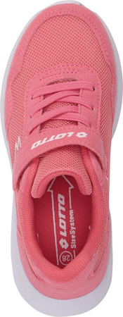 Buty dla dzieci Lotto Connect K różowo-białe 2600000K 4310