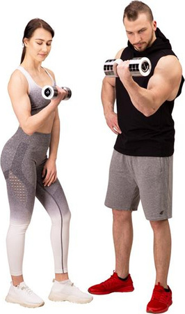 Hantle chromowane HMS CHD10 2x10 kg