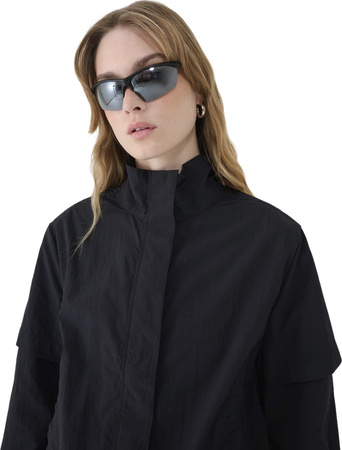 Kurtka damska 4F F190 czarna 4FWSS25TJACF190 20S