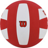 Piłka siatkowa Wilson Super Soft Play VB Polska offcial size biało-czerwona WTH90118XBPO