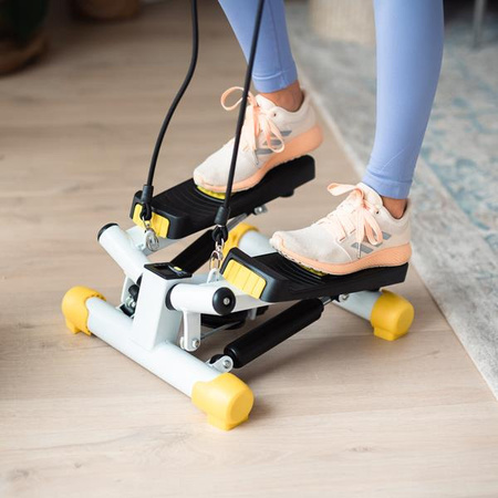 Stepper skośny z linkami HMS S3033 żółty