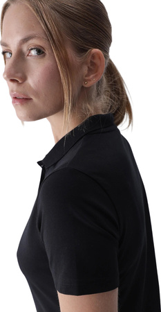 Koszulka damska polo 4F F317 czarna 4FWMM00TPTSF317 20S