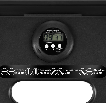 DBP02 WIELOFUNKCYJNA DESKA DO ĆWICZEŃ MIĘŚNI BRZUCHA I POMPEK Z LINKAMI 3W1 HMS