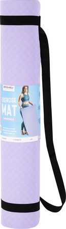 Mata do ćwiczeń Spokey Mandala fioletowa 941515