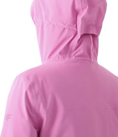 Kurtka narciarska damska 4F F572 różowa 4FWAW24TTJAF572 55S