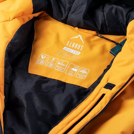 Dziecięca kurtka ocieplana membrana wodoodporna 10000mm Elbrus Bergen rozmiar 152