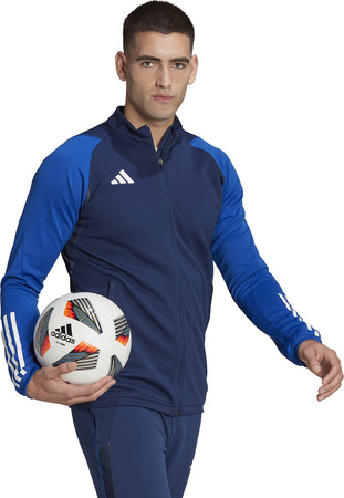 Bluza męska adidas Tiro 23 Competition Training granatowo-niebieska HK7649