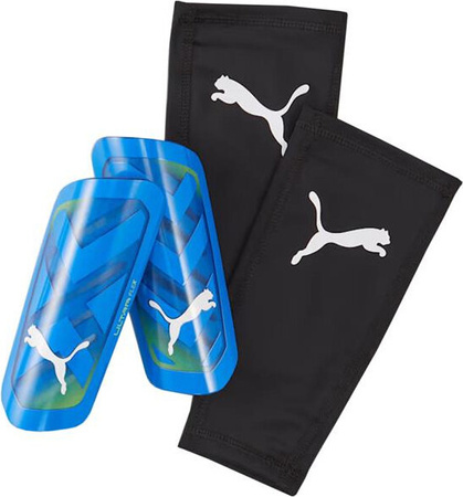 Ochraniacze piłkarskie Puma Ultra Flex Sleeve niebieskie 030871 06