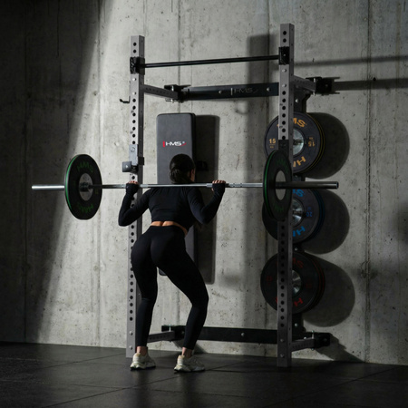 KLT34 WIELOFUNKCYJNA KLATKA TRENINGOWA SKŁADANA GREY HMS