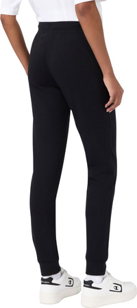 Spodnie damskie Champion Rib Cuff Pants czarne 118256 KK001