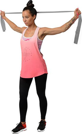 Taśma pilates HMS TP01 d. Gray 0.75 x 150 x 1500 mm