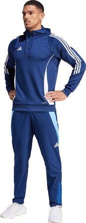 Bluza męska adidas Tiro 24 Training Hoodie niebieska IR9398