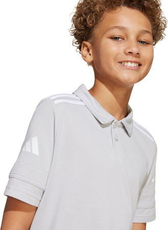 Koszulka dla dzieci adidas Squadra 25 Polo szara JY3412
