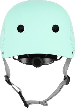 Dziecięcy kask rowerowy na rolki hulajnogę regulowany Nils Extreme MTW001-1 miętowy r L (58-61cm)