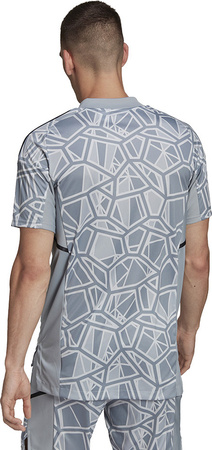 Koszulka męska Condivo 22 Goalkeeper Jersey Short Sleeve szara HB1622
