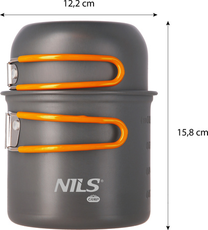 NC1704 MENAŻKA ZESTAW NILS CAMP