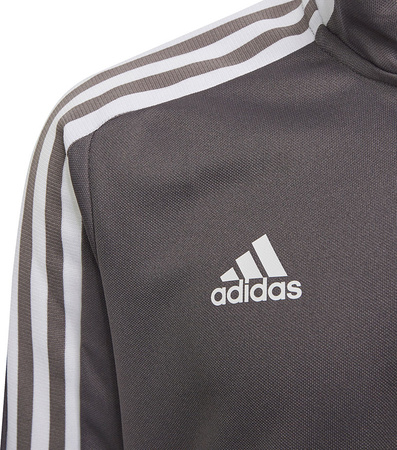 Bluza dla dzieci adidas Tiro 21 Training Top Youth szara GM7321