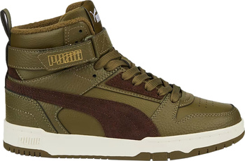 Buty dziecięce Puma RBD Game WTR oliwkowe 388449 01