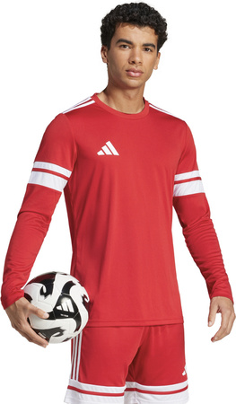 Koszulka męska adidas Squadra 25 Long Sleeve Jersey czerwona JE5297
