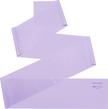 Guma taśma oporowa Fitness Spokey Ribbon Light fioletowa 941949